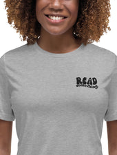 READ SOMETHING Women's Relaxed T-Shirt