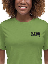 READ SOMETHING Women's Relaxed T-Shirt