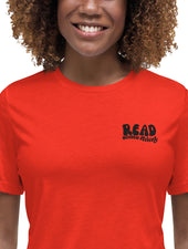 READ SOMETHING Women's Relaxed T-Shirt