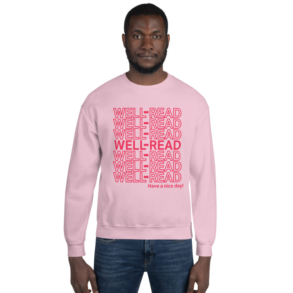 Rose discount pink sweatshirt